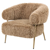 Fauteuil Hair Bruin PTMD