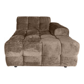 Jidde sofa berge 1042 beige fabric chaise longue
