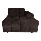 Jidde sofa berge 1072 dark grey fabric chaise long