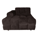 Jidde sofa berge 1072 dark grey fabric chaise long