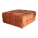 Jidde sofa berge 3032 rust fabric hocker