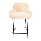 Barstoel Leander Hair Beige - PTMD