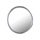 Spiegel Limera Nickel Aluminium Rond - PTMD