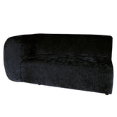 Bank Lujo Antraciet Fiore Stof 2-Zits Arm Links - PTMD