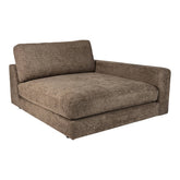Nilla sofa chaise longue arm right SiC Ant5 Brown