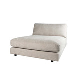 Nilla canapé chaise longue sans accoudoirs SIC Leg 15 Dove