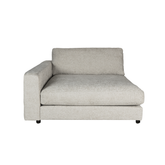 Nilla sofa with armrest L SIC Leg Dove