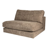 Nilla kanapa bez podłokietników SiC Ant5 Brązowy