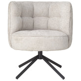 Odin Cream silla de comedor legado 15 negro paloma.