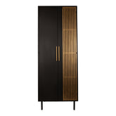 Sayan cabinet negro y dorado
