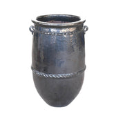 Tony Green gran jarra de cerámica grande redonda alta