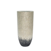 Pot Vojtech Bamboe 95 cm Wit Ombre Ovaal PTMD