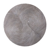 Wiktor Brown MDF round wallpanel swirl carved SをOnlyに翻訳します。