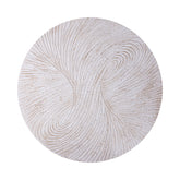 Wiktor White MDF round wallpanel swirl carved MをOnlyに翻訳します。
