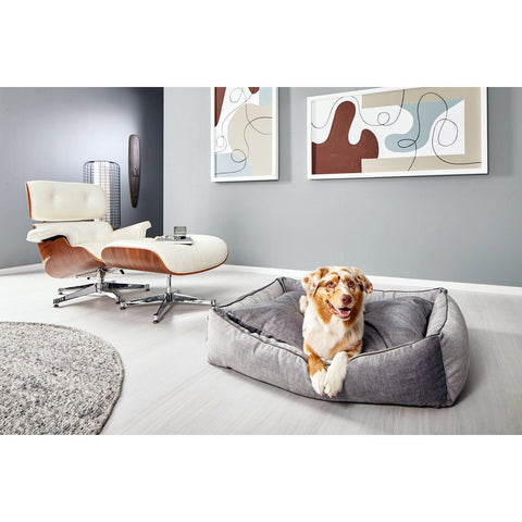 CLASSIC hondenbed - GLAM SILVER