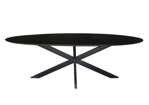 Oslo Preto Oval 240 cm