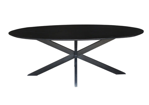 Oslo Preto Oval 210 cm