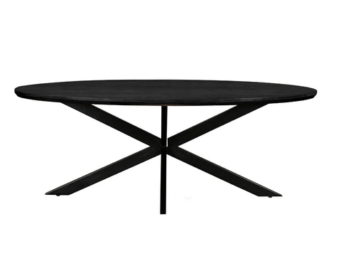 Jesper Oval Preto 240 cm