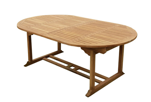 Mesa Oval Extensível 180/240 cm
