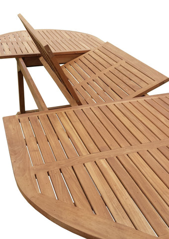 Mesa Oval Extensível 180/240 cm