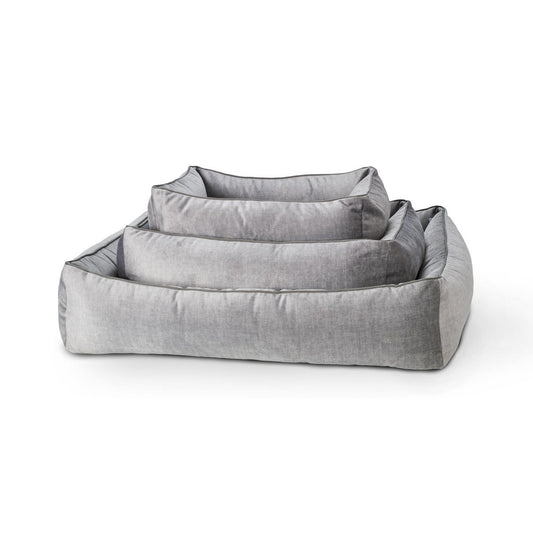 ORTHO hondenbed - GLAM SILVER