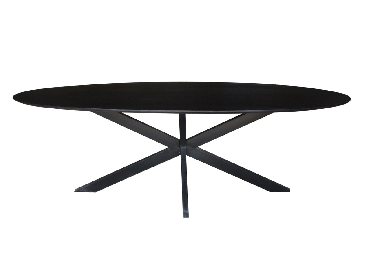Oslo Preto Oval 240 cm