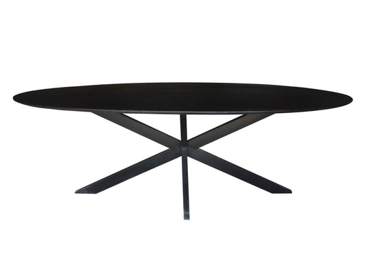 Oslo Preto Oval 240 cm