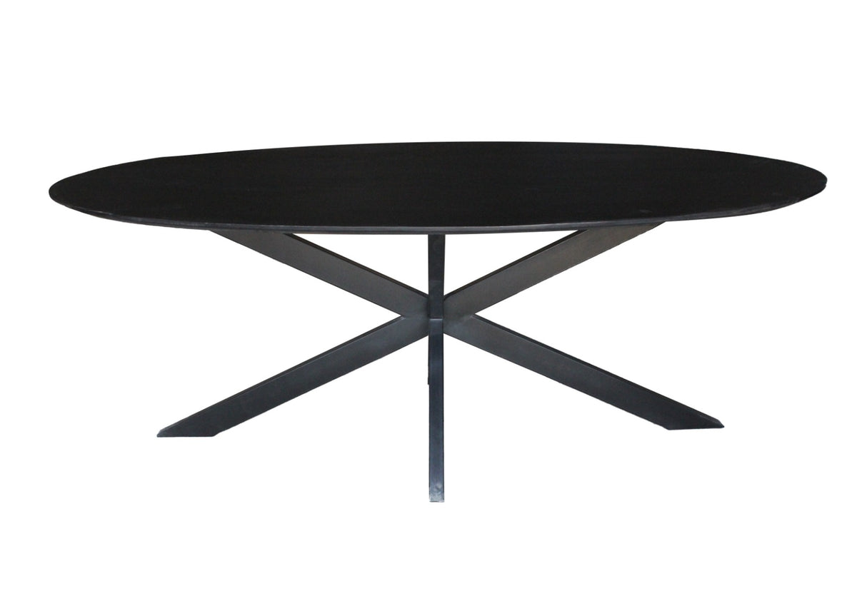 Oslo Preto Oval 210 cm