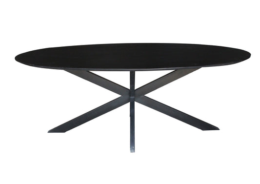 Oslo Preto Oval 210 cm