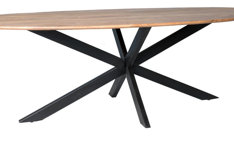 Oslo Oval Acasia 180cm