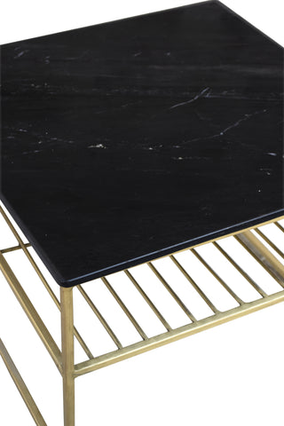 Dian Mármol Negro Oro 55cm
