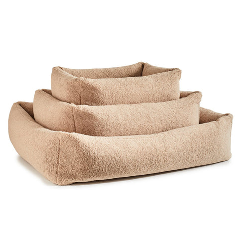 CLASSIC hondenbed - TEDDY CREAM