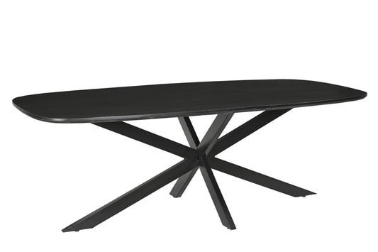 Jesper Dansk Oval Sort 210cm