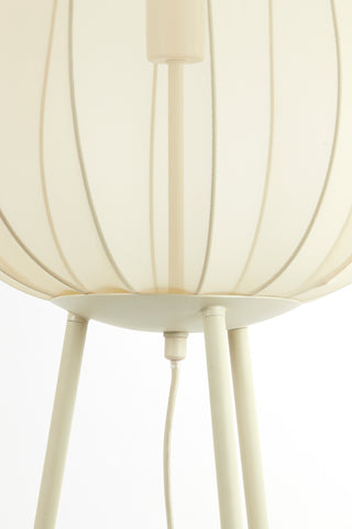 Vloerlamp Driepoot Ø42x132 cm Plumeria Zand Light & Living