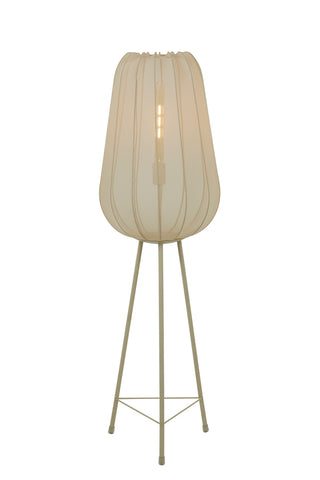 Vloerlamp Driepoot Ø42x132 cm Plumeria Zand Light & Living