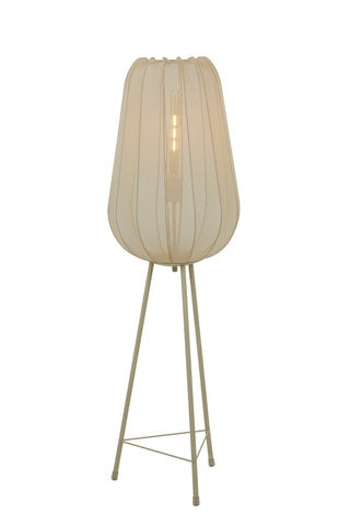 Vloerlamp Driepoot Ø42x132 cm Plumeria Zand Light & Living