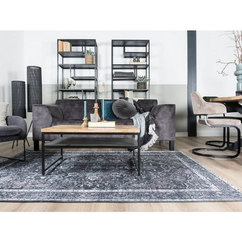 Vloerkleed Mila Antraciet 200 x 290 cm