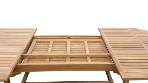 Mesa Oval Extensível 180/240 cm