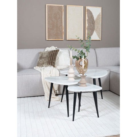 Vloerkleed Lori Ivory 160 x 230 cm