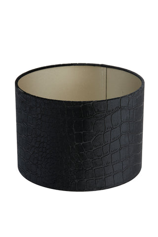 Sombra cilíndrica 30-30-21 cm PRAYA negro