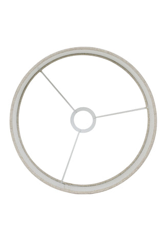 Cylinder Lampshade Livigno - Natural - Ø30x21 cm