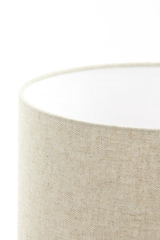 Cylinder Lampshade Livigno - Natural - Ø30x21 cm