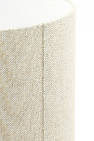 Cylinder Lampshade Livigno - Natural - Ø30x21 cm