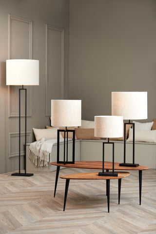 Cylinder Lampshade Livigno - Natural - Ø30x21 cm