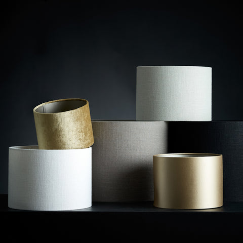 Cylinder Lampshade Livigno - Natural - Ø30x21 cm