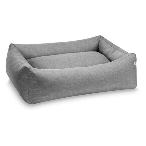 BUITEN Hundebett - GLADDE ZWARTE ZIJDE