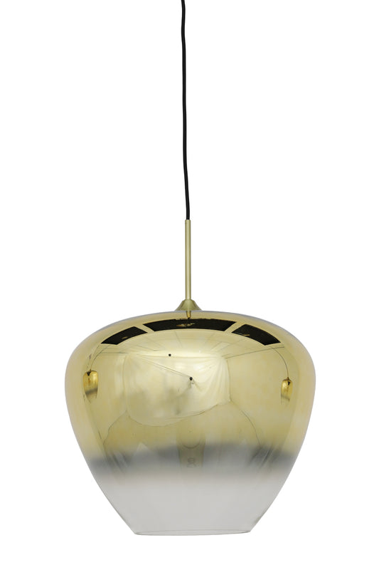 Ceiling lamp Mayson - Glass Gold - Ø40cm