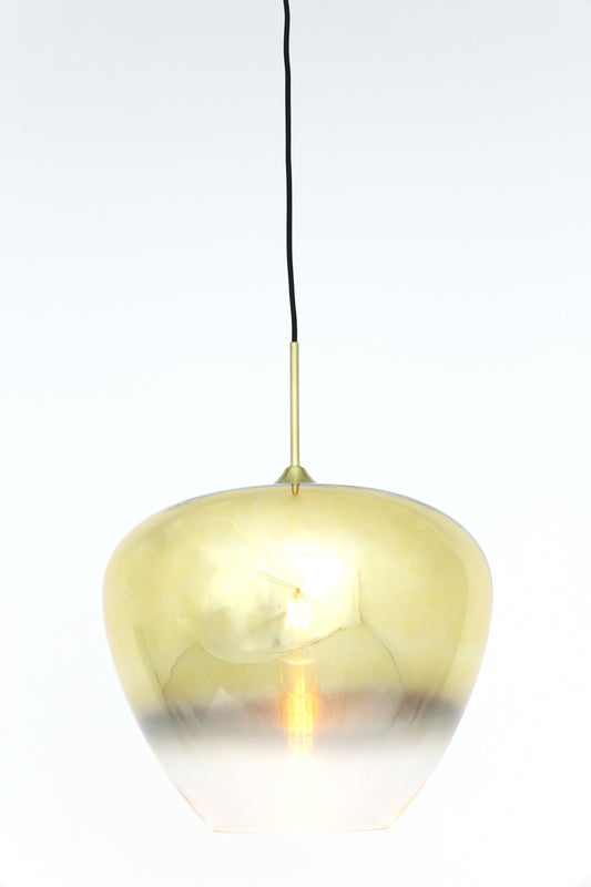 Ceiling lamp Mayson - Glass Gold - Ø40cm