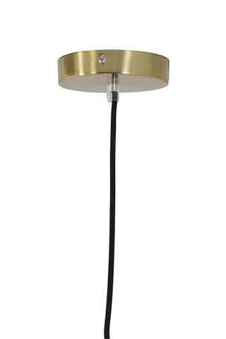 Ceiling lamp Mayson - Glass Gold - Ø40cm
