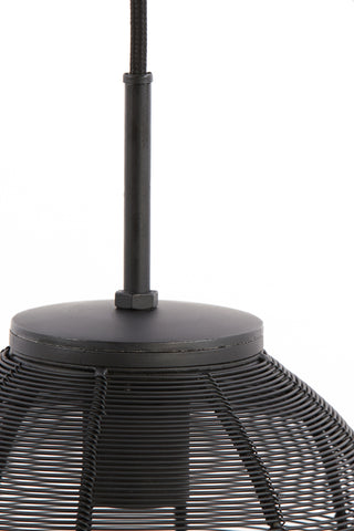 Ceiling lamp Yaelle - Black - 80x20x33cm - 3L